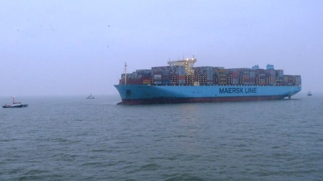 Mumbai Maersk grounding report