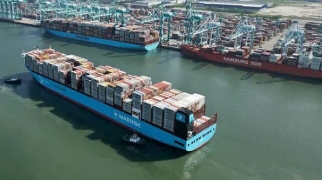 Maersk containerships