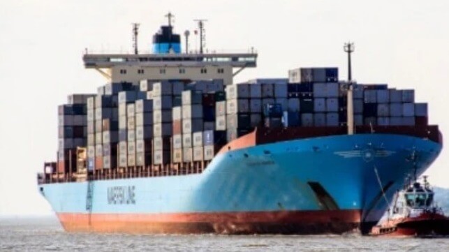 noise underwater from containerships