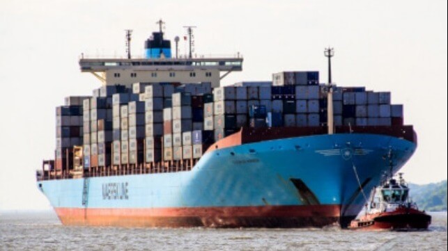 noise underwater from containerships