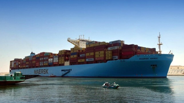 Maersk containership