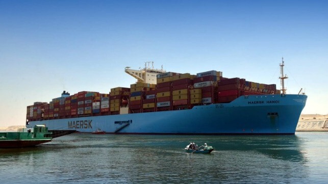 Maersk containership