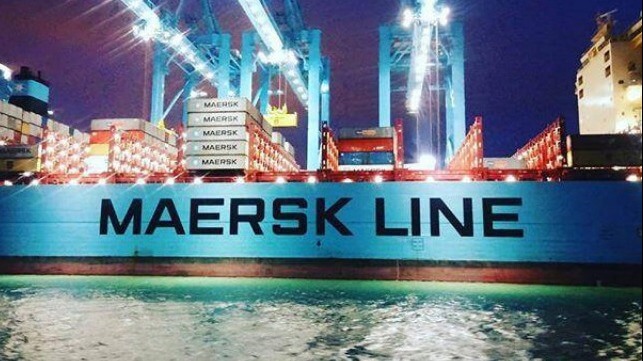 Maersk containership