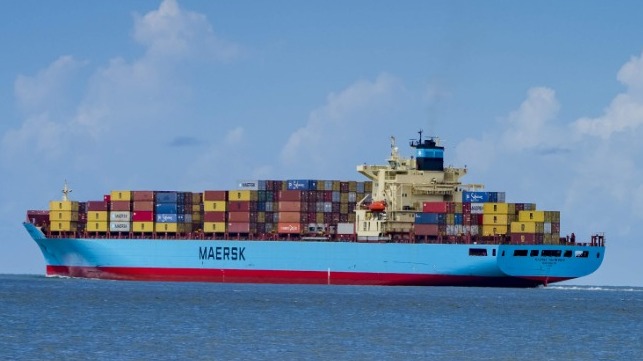 Maersk containership