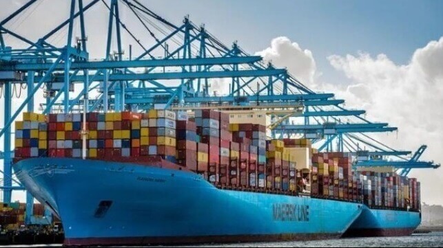Maersk containership