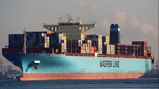 Maersk containership