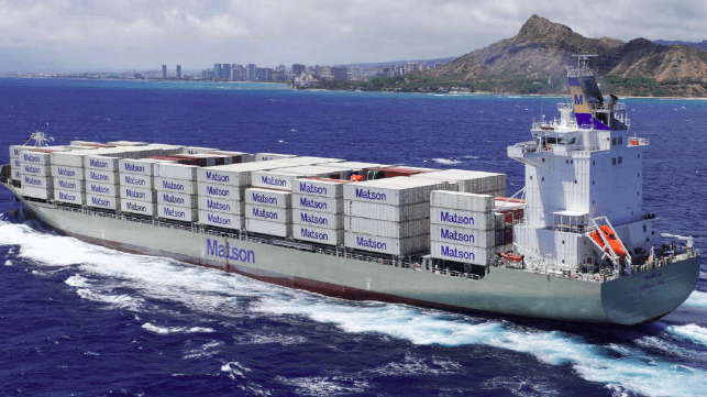 Matson containership