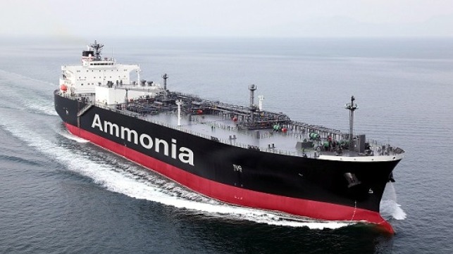 Japanese government funds efforts to build Japan's first domestic ammonia-fueled motors for ships