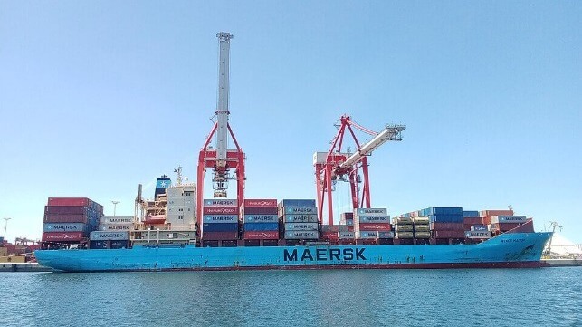Maersk containership