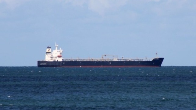 oil spill tanker hit by cargo ship