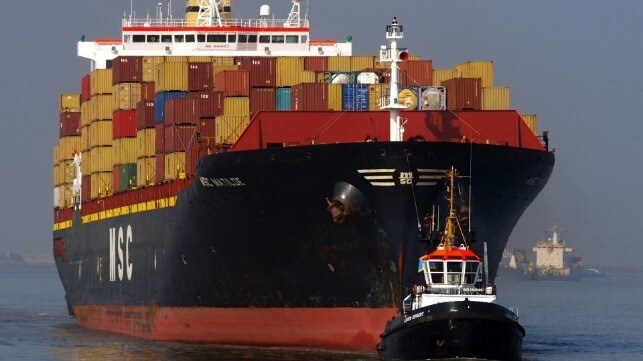 El buque portacontenedores MSC se convierte en el tercero en perder contenedores por la borda en Sudáfrica en 2024 1 Buque portacontenedores MSC