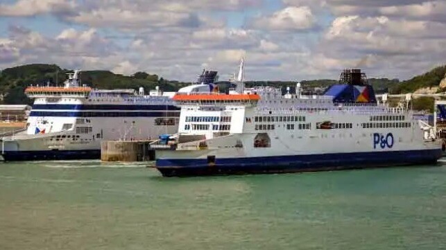 P&O Ferries detained by UK MCA 