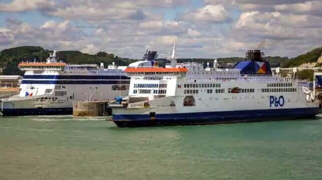 P&O Ferries detained by UK MCA 