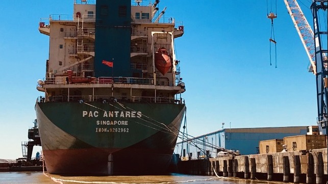 shipping line pleaded guilty to pollution