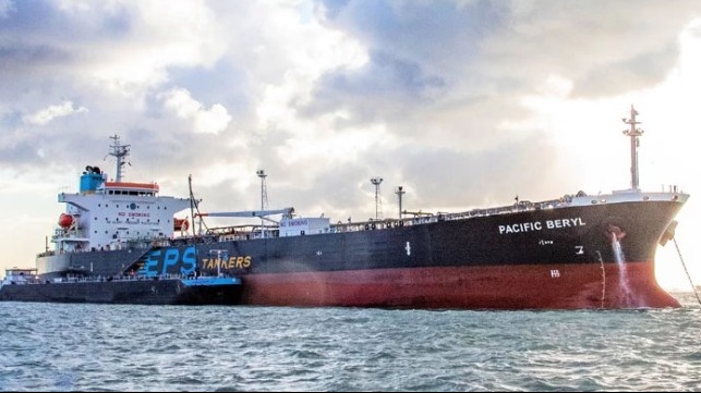 testing marine biofuel on tankers