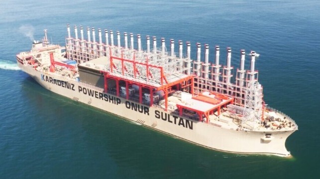 floating power generation for Ukraine