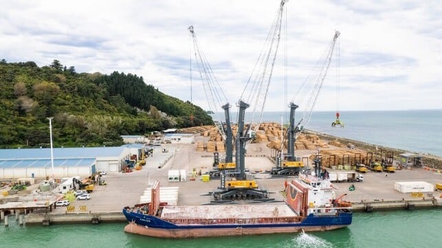 New Zealand coastal trade cyclone relief effort