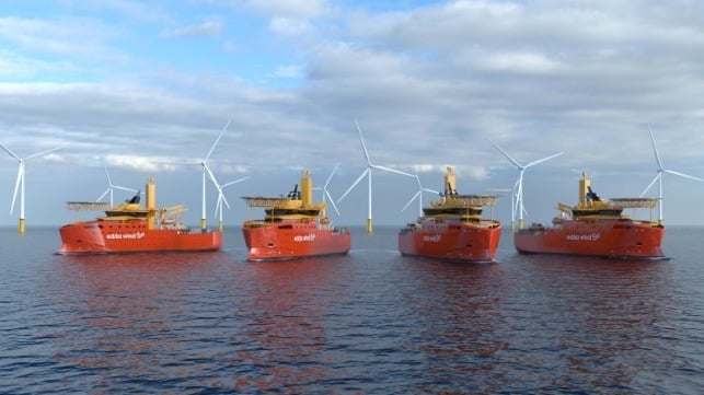 Edda Wind offshore service fleet