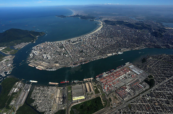 Port of Santos, Brazil's biggest seaport (Port of Santos file image)