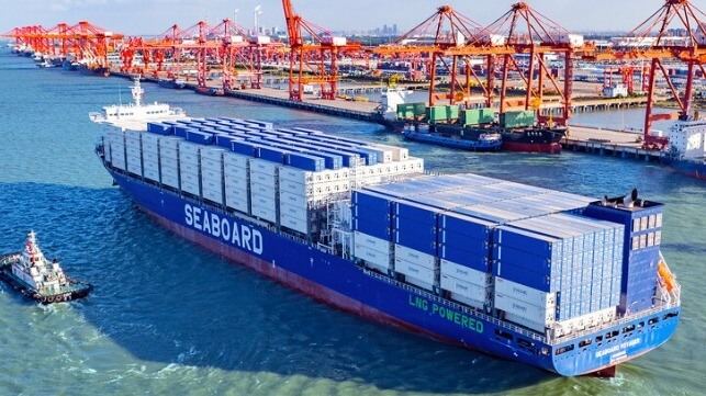 Seaboard Marine integra buques portacontenedores alimentados con GNL en su flota 1 Portacontenedores propulsado por GNL