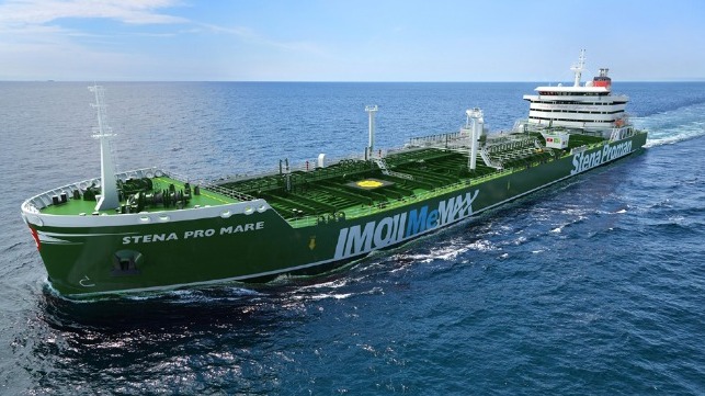 steel cut for new methanol-fueled MR tanker
