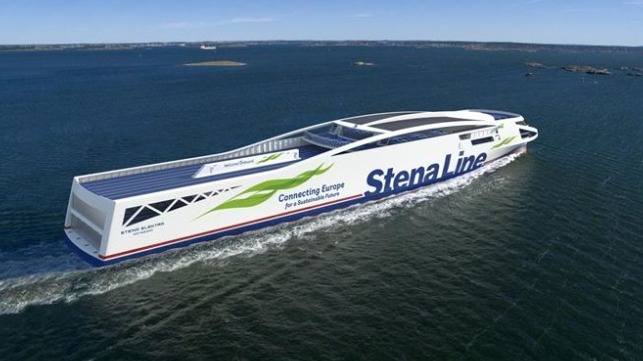 first large fossil fuel free ferry route between Denmark and Sweden 