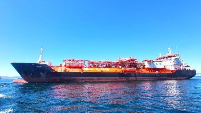 Titan Completes Conversion of LNG Carriers to Bunker Vessels 1 LNG bunker vessel
