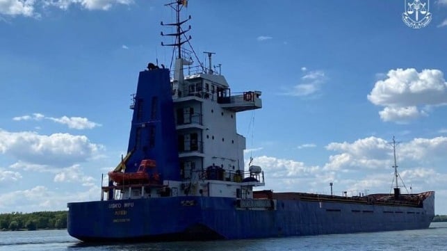 Turkish cargo ship seized by Ukraine