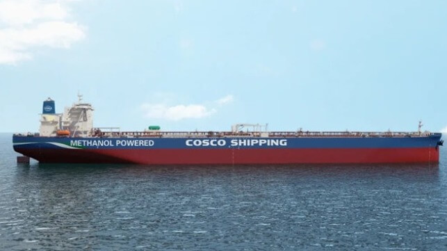 China explores methanol shipping