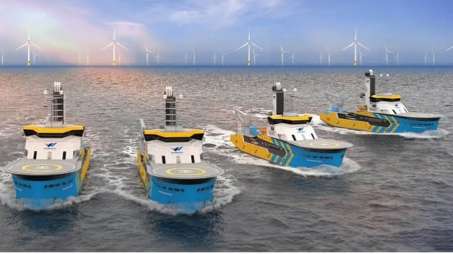 hydrogen powered CSOVs
