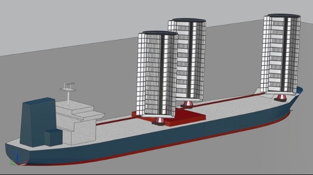 testing sail and hydrogen on bulker and cruise ship