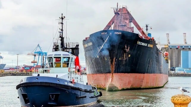 bulker of final departure