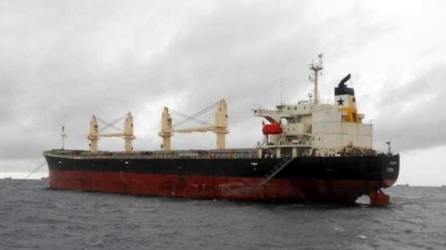 Uruguay assists bulker after explosion kills one crew member 