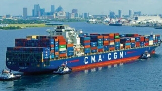 CMA CGM containership