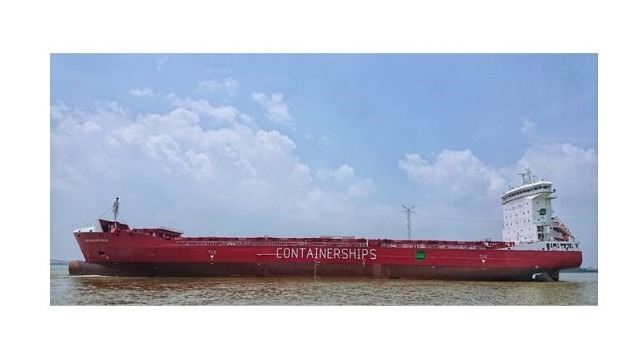 Containerships Introduces Second Lng Fueled Ship Containerships Introduces Second Lng Fueled Ship