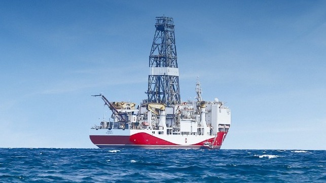 Turkey's first drillship, Fatih, ex name Deepsea Metro II (TPAO)
