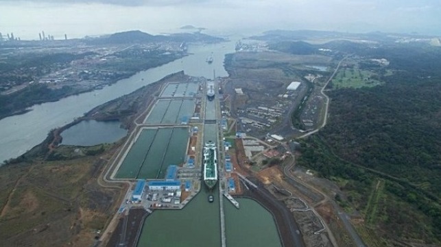 volumes declined at the Panama Canal due to trade war and pandemic