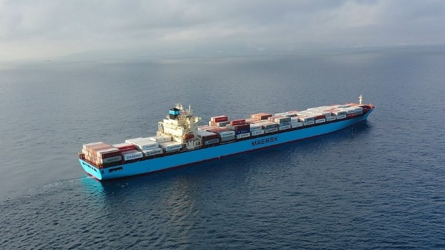 Maersk containership