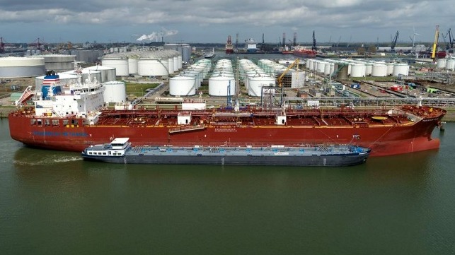 first bage bunkering of methanol as marine fuel