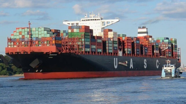 container ship