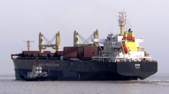 hijacked bulker