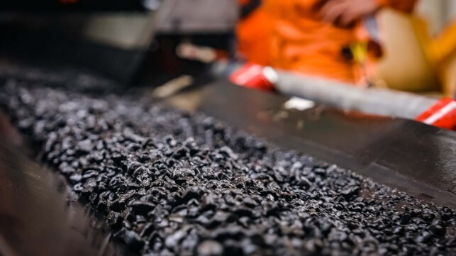 Small polymetallic nodules after extraction from the seabed (TMC)
