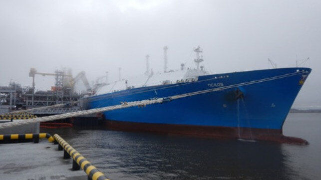 sovcomflot LNG carrier 