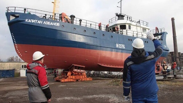 Captain Lobanov after a refit in 2017 (Press Service of Kaliningrad Region)