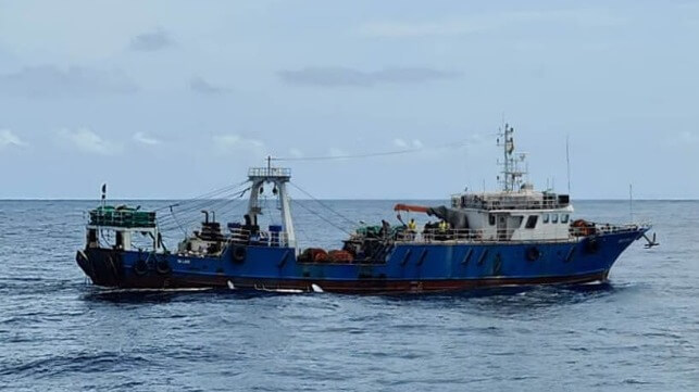 Chinese fishing vessel
