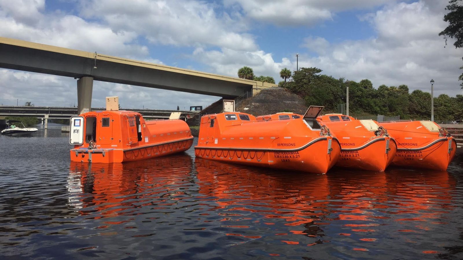 Fassmer Service America Llc Completes Closed Lifeboat Tankers