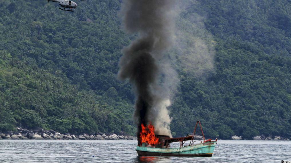 Indonesia to Sink 70 Captured Vessels