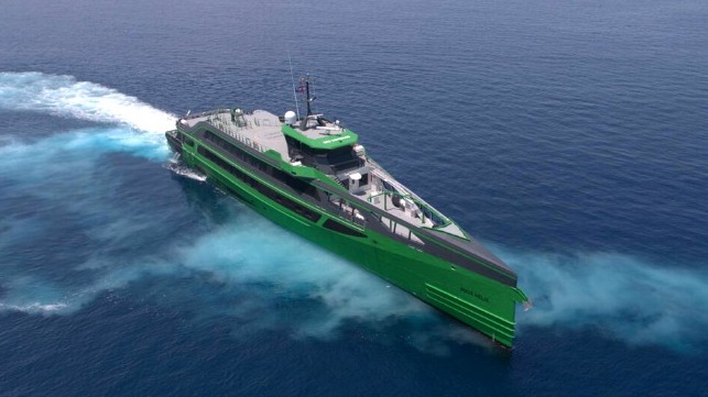 Damen's fast crew supply vessel comples sea trials 
