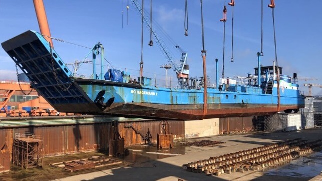 cold cutting for sustain ship recycling