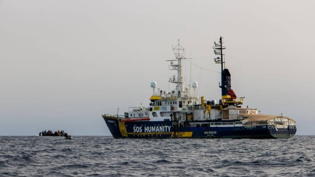 migrant rescue Mediterranean